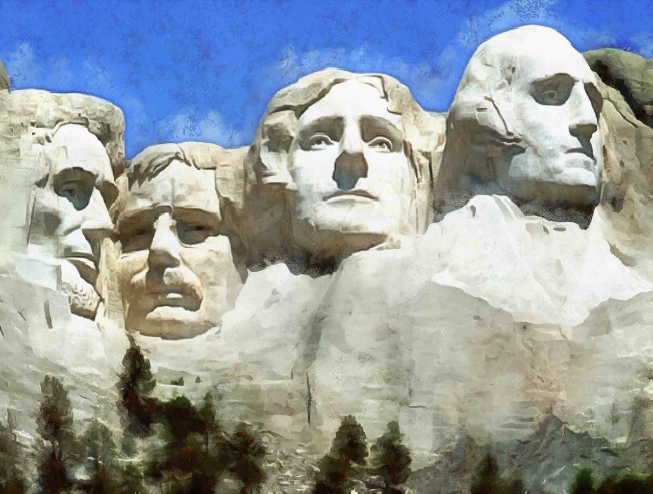 Mount Rushmore National Memorial, mount rushmore, mount, american ...