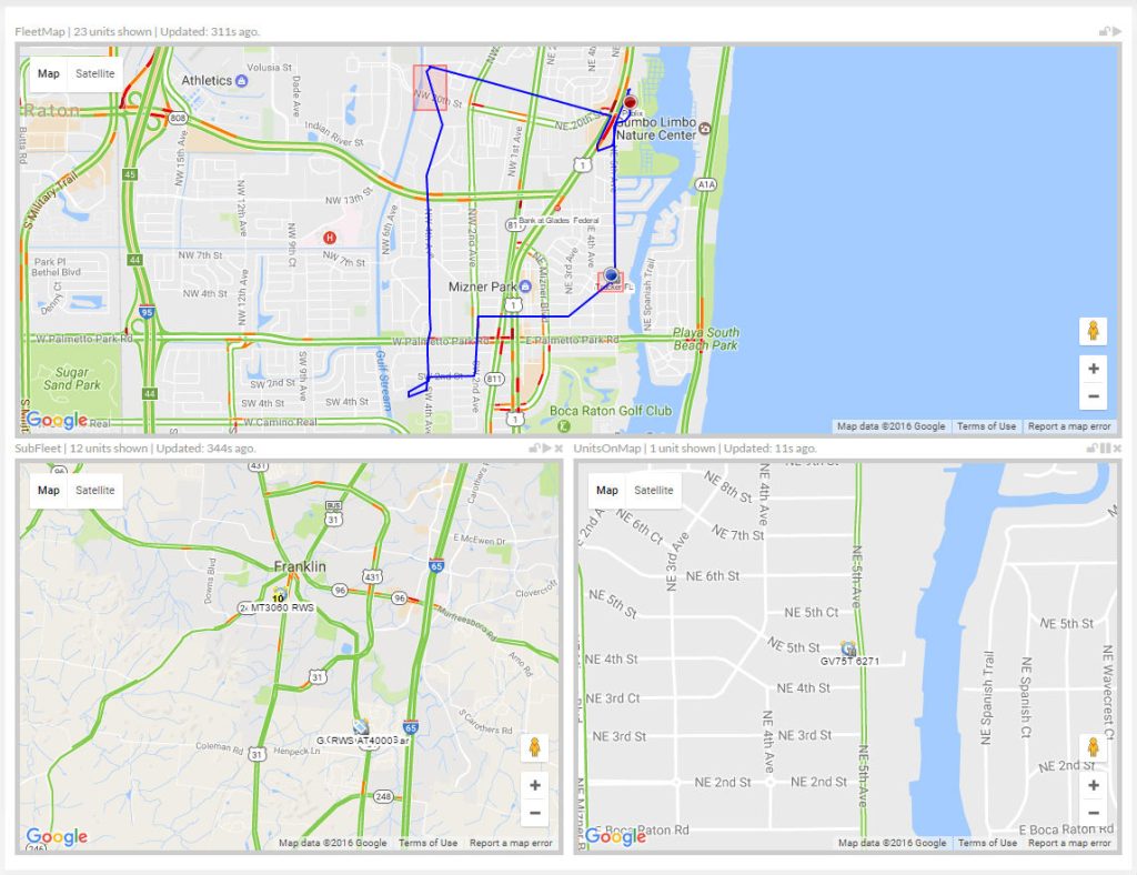 Fleet management gps tracker for optimized logistics